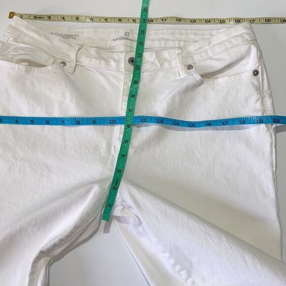 Liz Claiborne Women Jeans Size 12 Classic Fit Straight Leg - Picture 6 of 14